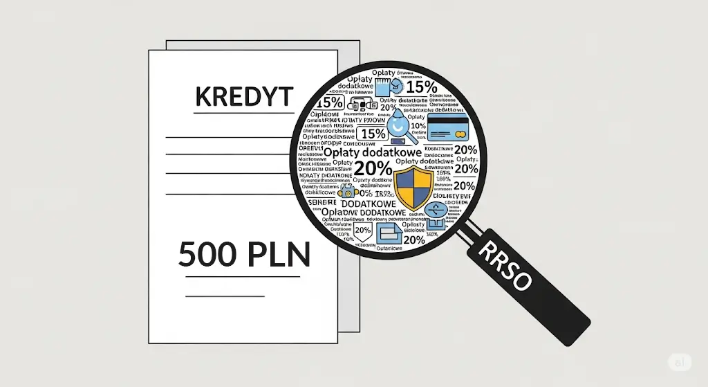 kredyt konsolidacyjny - RRSO i ukryte koszty
