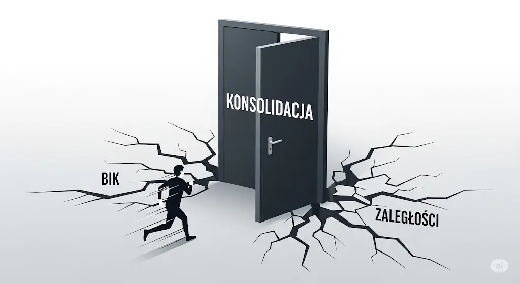 kredyt konsolidacyjny — kiedy jest za późno