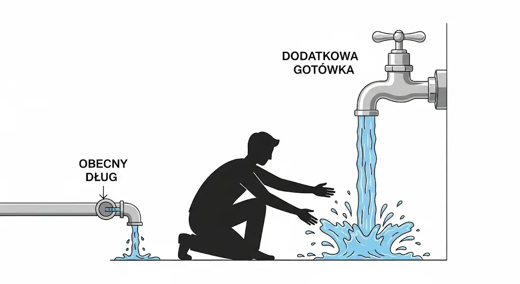 kredyt konsolidacyjny — pułapka dodatkowej gotówki