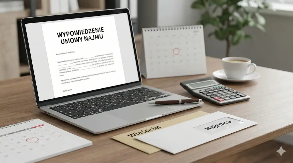 Wypowiedzenie umowy najmu przez właściciela lub najemcę, jakie są terminy i jak napisać pismo?